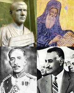יוחנן מדמשק, פיליפוס הערבי, גמאל עבד אל נאצר, פייסל הראשון