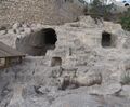 שרידים מקברי בית דוד, שנחשפו ב-1914 על ידי ריימון וייל בחפירות בעיר דוד (השערה)
