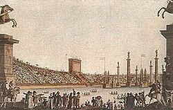 נאומכיה מודרנית שנערכה במילאנו ב-1807