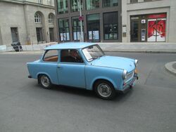 מכונית טראבנט ברחוב בברלין