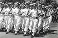 קורס חובלים ה' במצעד צה"ל ביום העצמאות 1957